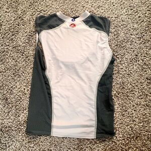 Cramer Athletic Spandex Mesh Nylon Tank Baseball Protected Youth Top Small